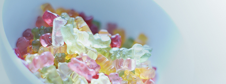 Gummibären, imug